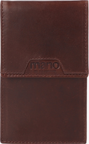 mano Key Ring 'Don Marco' in Brown: front