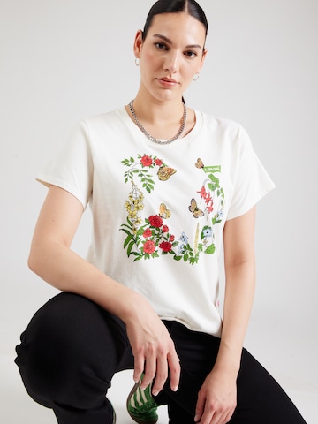 Levi's® Plus T-Shirt 'Perfect' in Weiß: Vorderseite