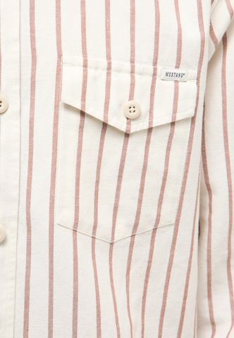 MUSTANG Regular fit Button Up Shirt 'Branson' in Brown