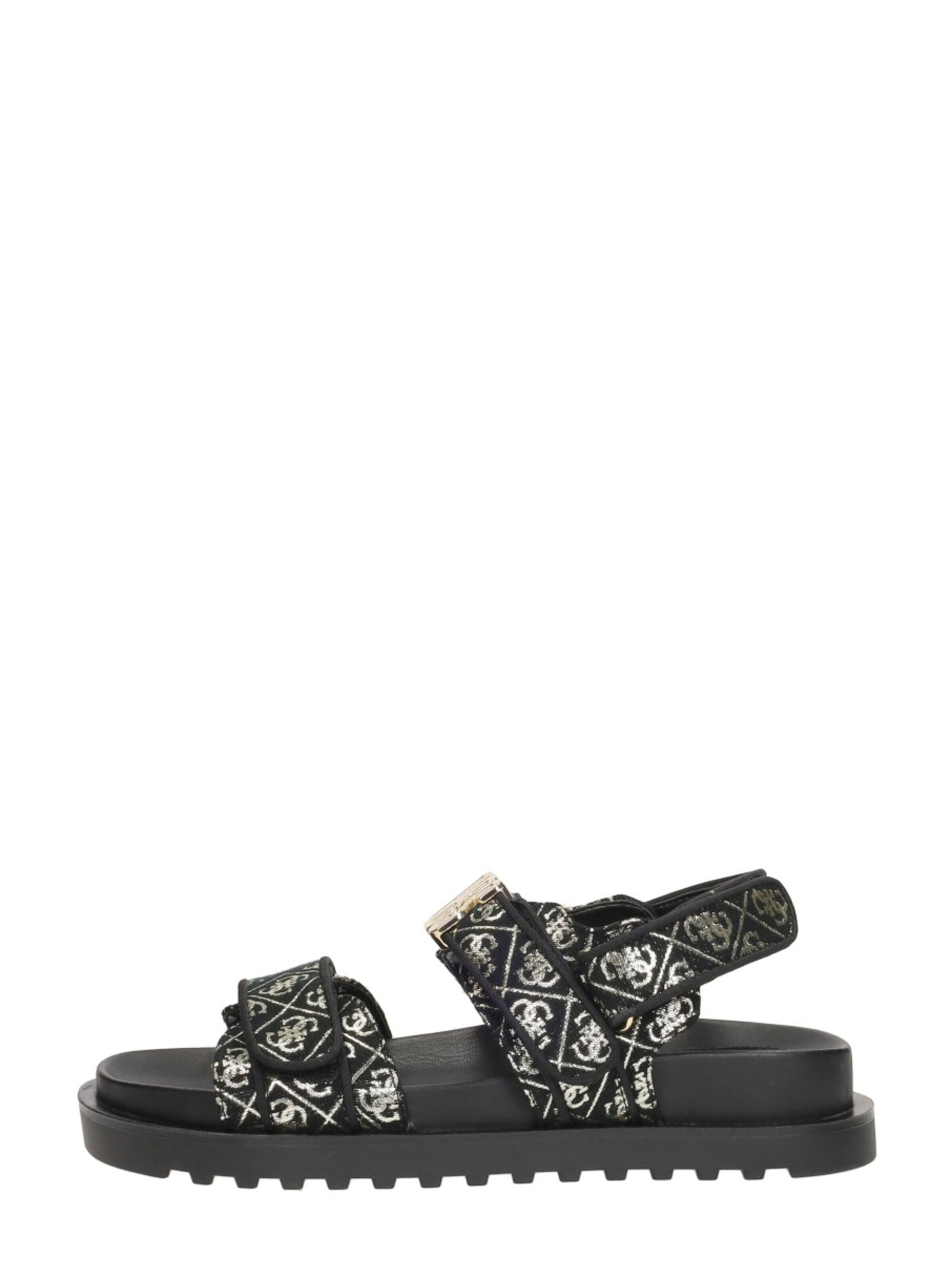 GUESS Sandals 'Fabelis' in Black: front