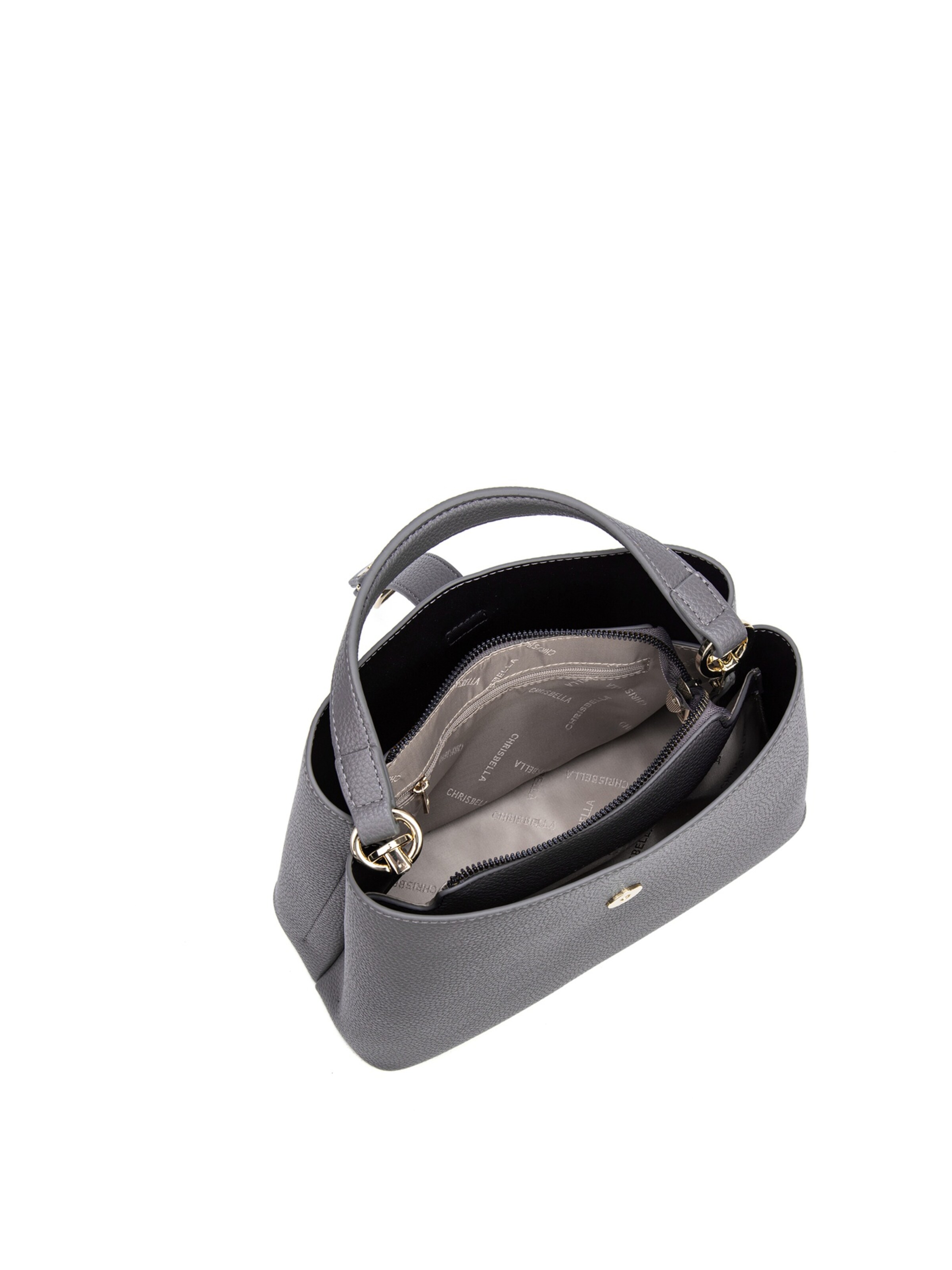 Chrisbella Handbag in Grey