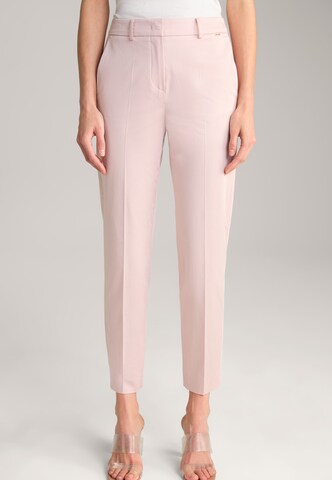 JOOP! Slim fit Pleated Pants in Pink: front