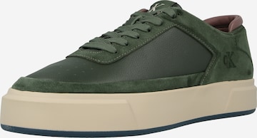 Calvin Klein Jeans Tenisky 'Premier' – zelená: přední strana