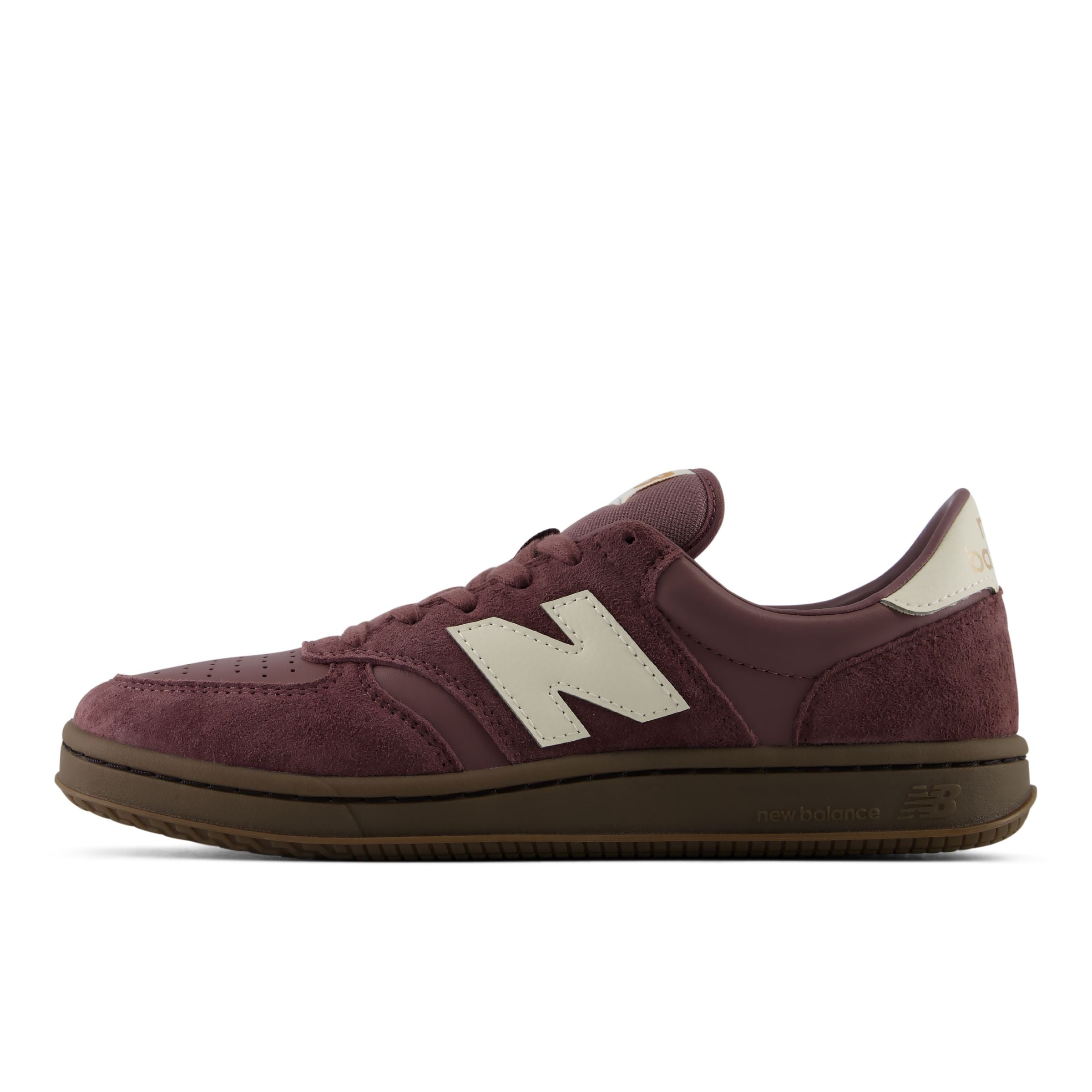 Baskets basses 'T500' new balance en marron : devant