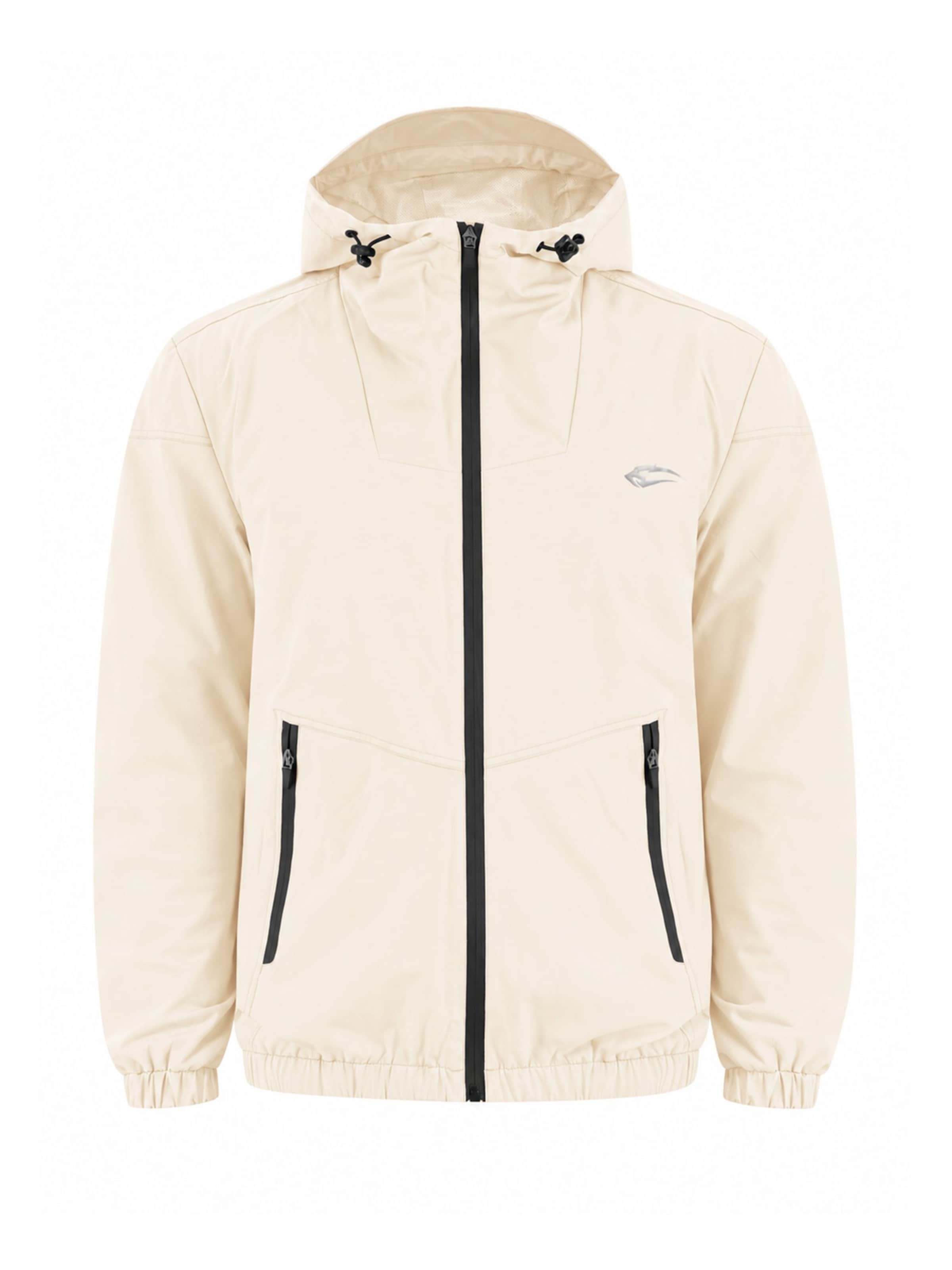 Veste mi-saison ' Lorenzo ' Smilodox en beige : devant