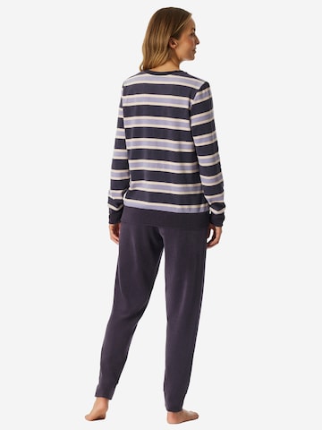 SCHIESSER Pyjama in Blauw
