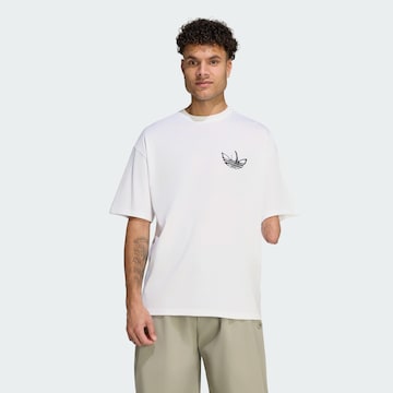 T-Shirt 'Powder Tongue' ADIDAS ORIGINALS en blanc