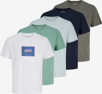 JACK & JONESMajica 'JJRAIN' - plava boja: prednji dio