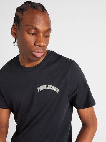 Pepe Jeans - Camisa 'CLEMENTINE' em preto