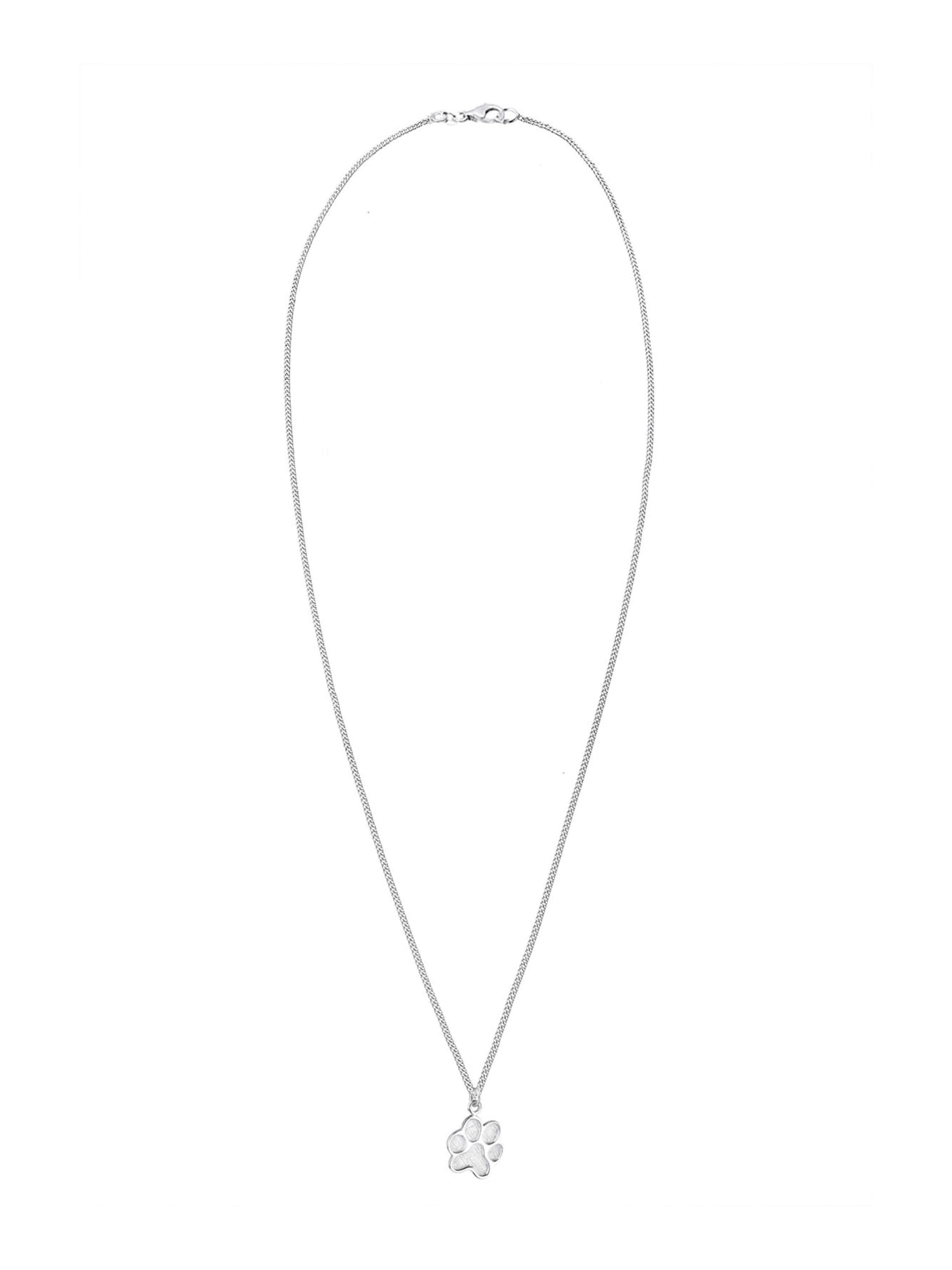 Chaîne 'Pfote' ELLI en argent : devant