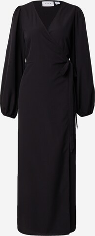 Robe 'GRAFFY' VILA en noir : devant