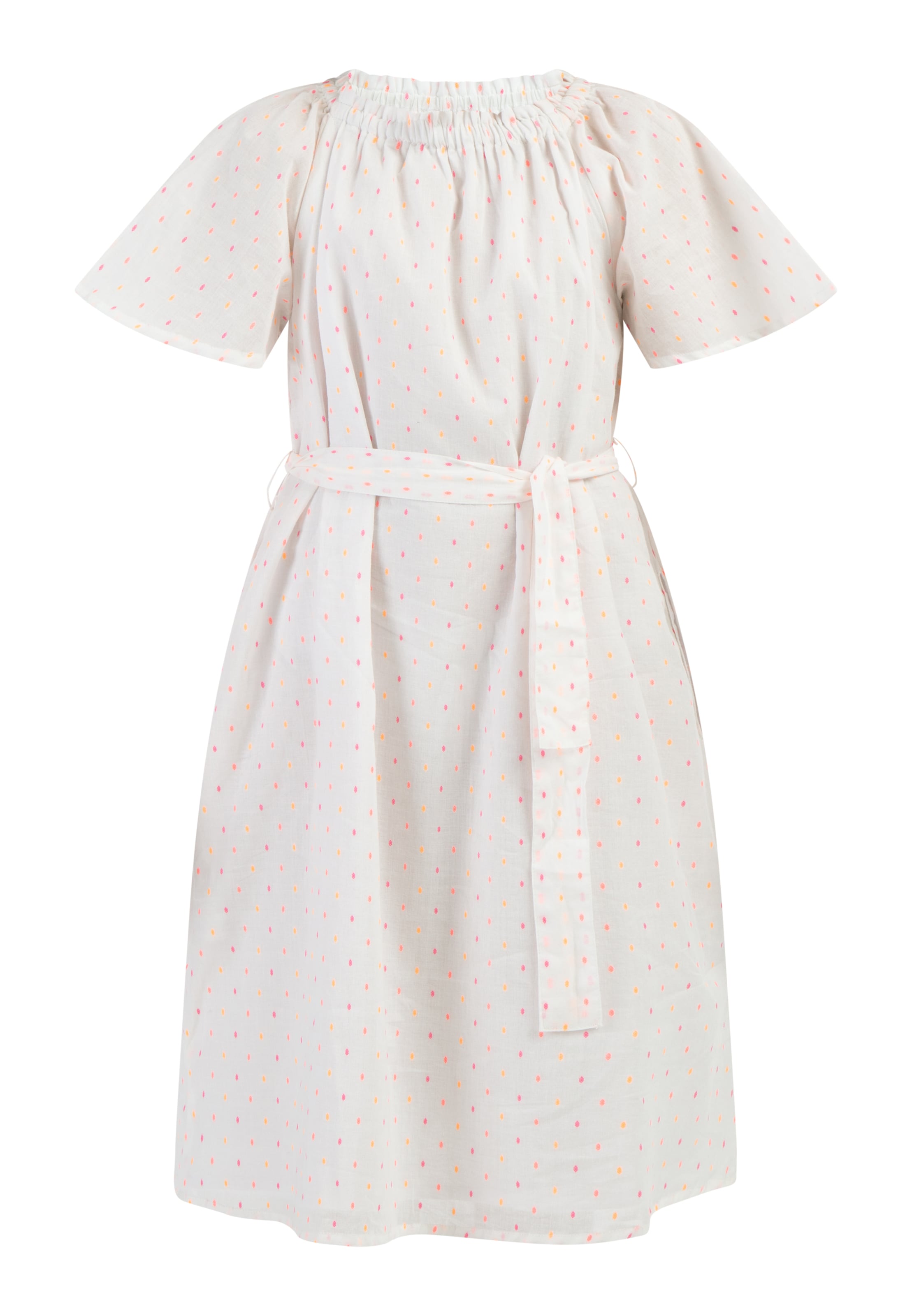 myMo KIDS Платье в Белый: спереди