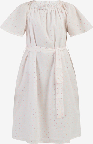 Robe myMo KIDS en blanc : devant