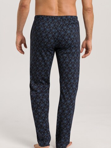 Hanro Pajama Pants ' Night & Day ' in Blue