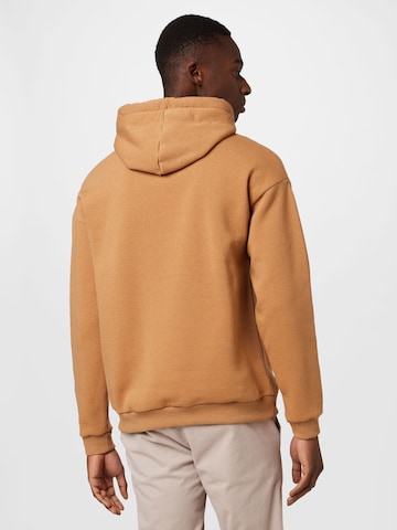 ABOUT YOU Sweatshirt 'Anthony' in Braun