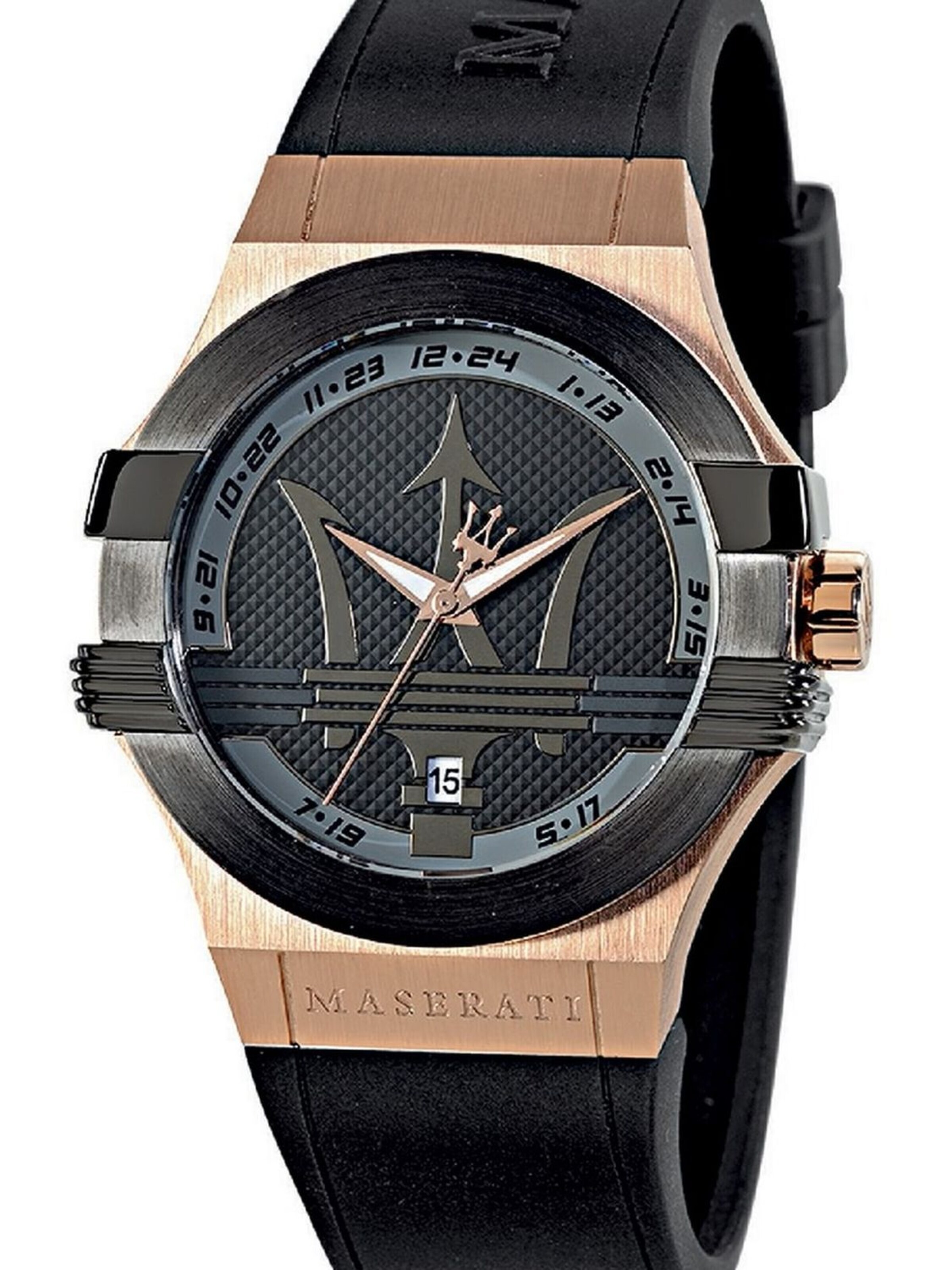 Maserati Analoog horloge in Zwart