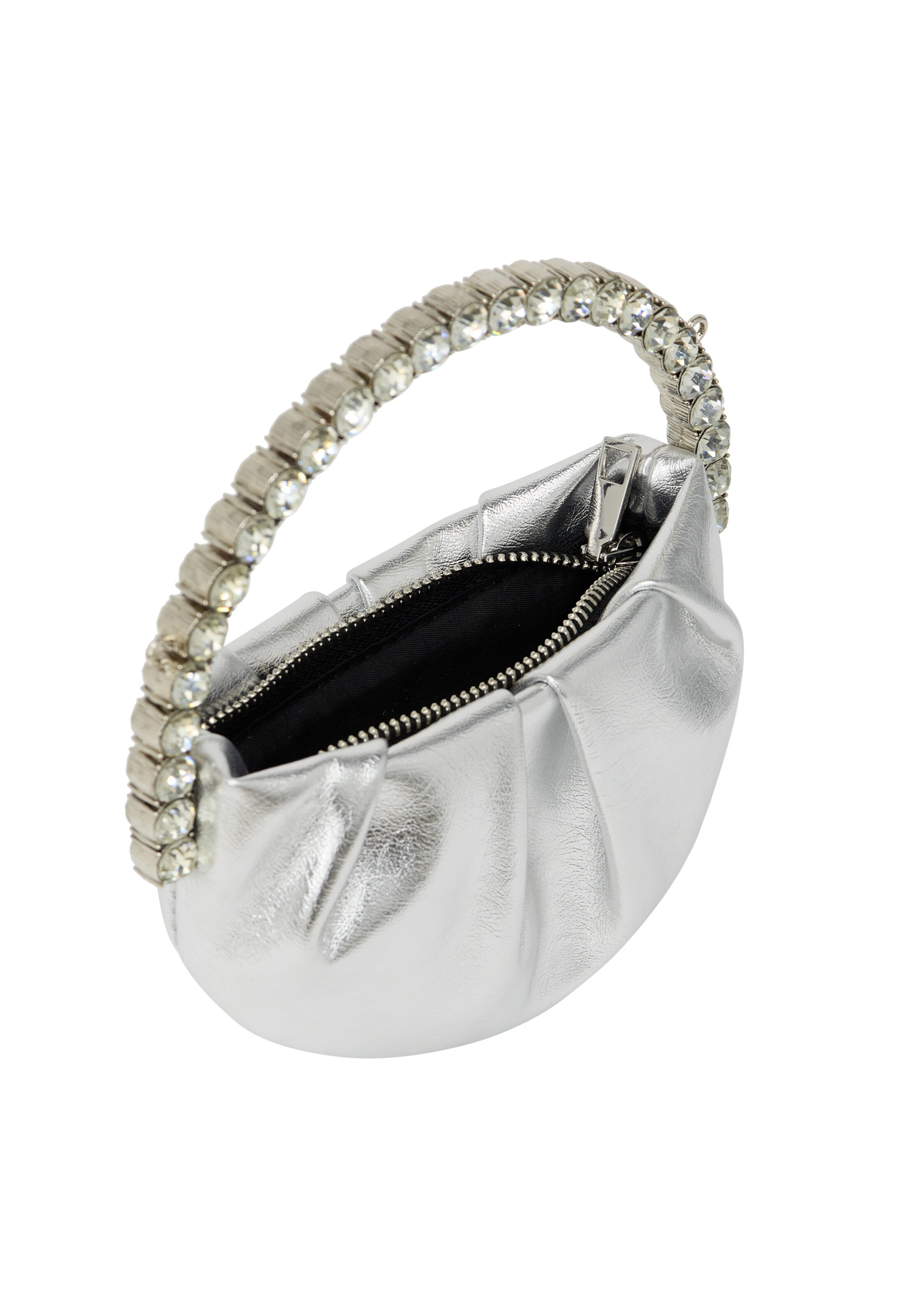 myMo at night Kabelka – stříbrná