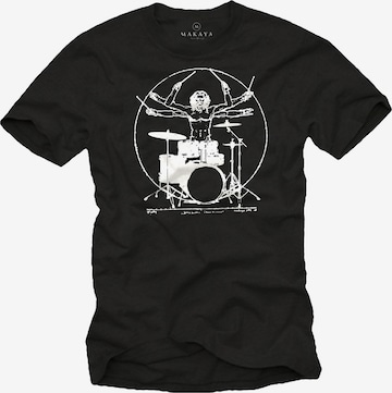 MAKAYA Shirt in Black: front