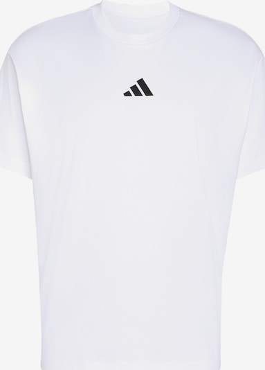 ADIDAS PERFORMANCE Performance shirt 'Runners we are different' in S in Black / White, Item view