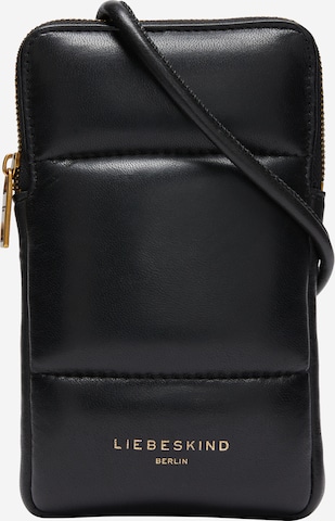 Liebeskind Berlin Crossbody Bag in Black: front