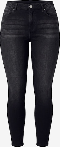 MIAMODA Regular Jeans in Zwart: voorkant