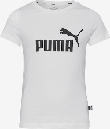 PUMA Shirt 'Essentials' in White: front