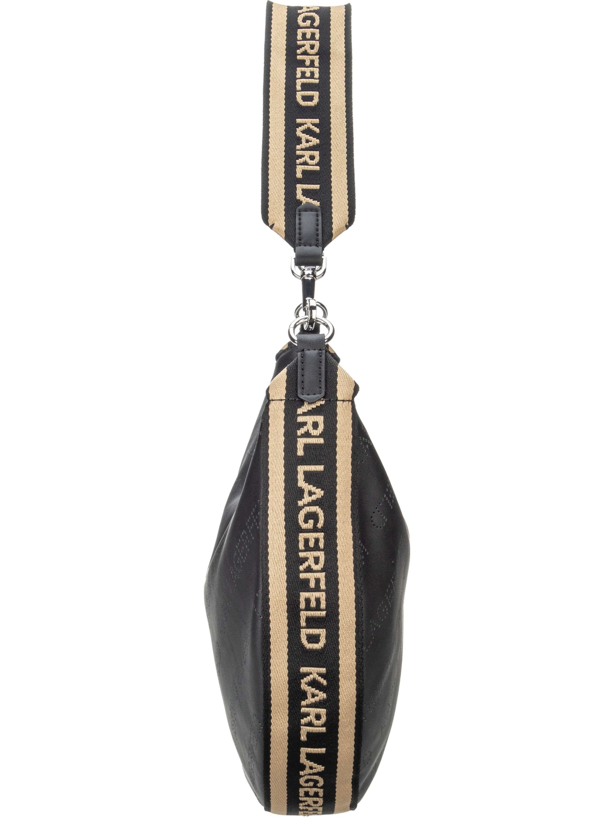 Sac bandoulière 'Moon' Karl Lagerfeld en noir