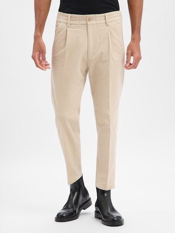 Effilé Pantalon à pince 'Chasy' DRYKORN en beige : devant