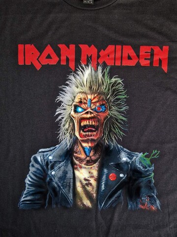 Iron Maiden Shirt 'Iron Maiden  Portrait Eddie Scream' in Zwart