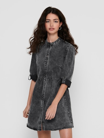 ONLY Shirt Dress 'CHICAGO' in Grey: front