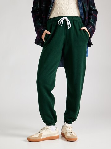 Effilé Pantalon Polo Ralph Lauren en vert : devant