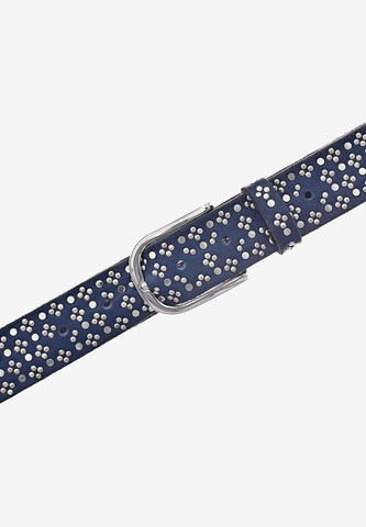 Ceinture 'Tini' b.belt Handmade in Germany en bleu