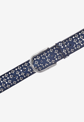 b.belt Handmade in Germany Riem 'Tini' in Blauw