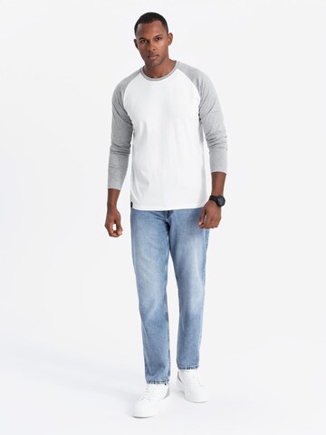 Ombre Shirt in Grau