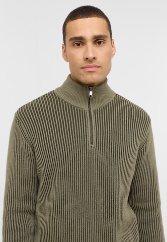 MUSTANG Sweater 'Eastvale' in Green