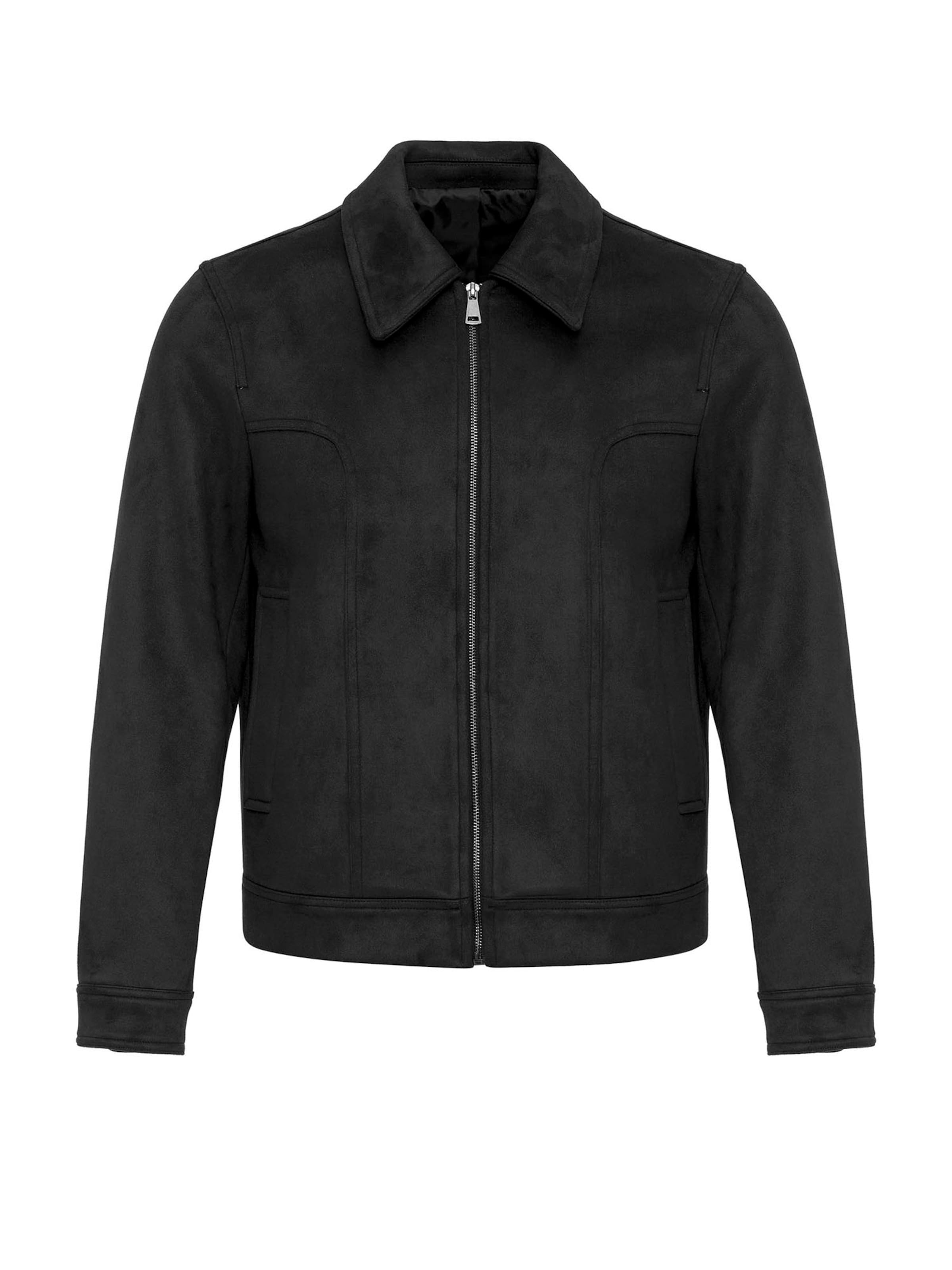 Giacca di mezza stagione di Antioch in nero: frontale