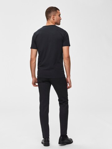 SELECTED HOMME T-Shirt in Schwarz