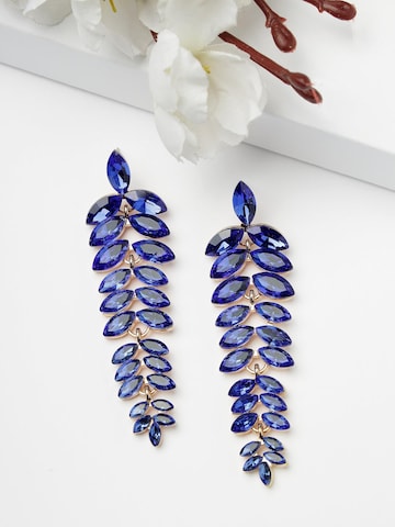 AVANT-GARDE PARIS - Pendientes 'Genevieveina' en azul
