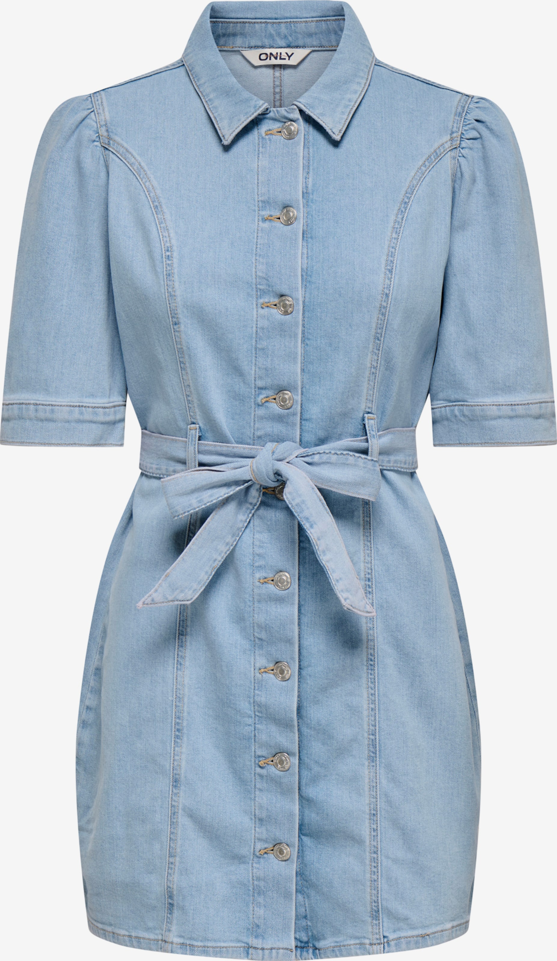na-kd denim dress ONLY Shirt Dress 'ONLVIBBE' (Blue denim, 34)