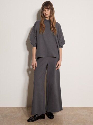 Wide Leg Pantalon ' ' Apricot en gris : devant