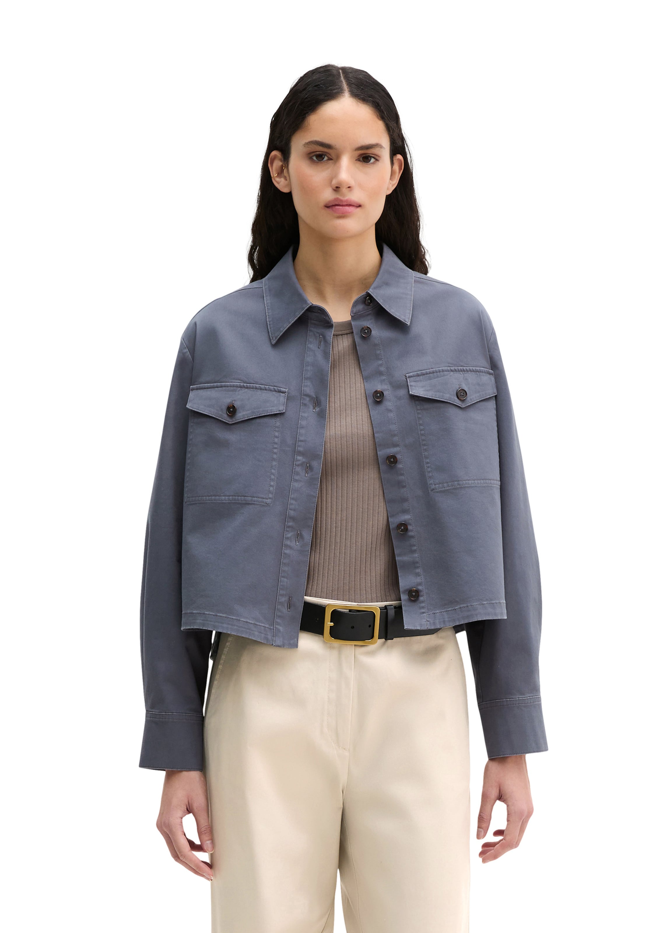 Marc O'Polo Between-season jacket in Grey: front