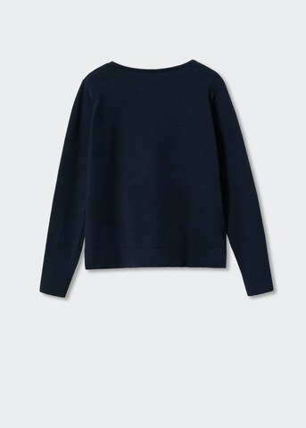 MANGO KIDS Cardigan 'Emma 3' i blå