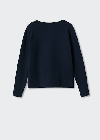 MANGO KIDS Knit Cardigan 'Emma 3' in Blue