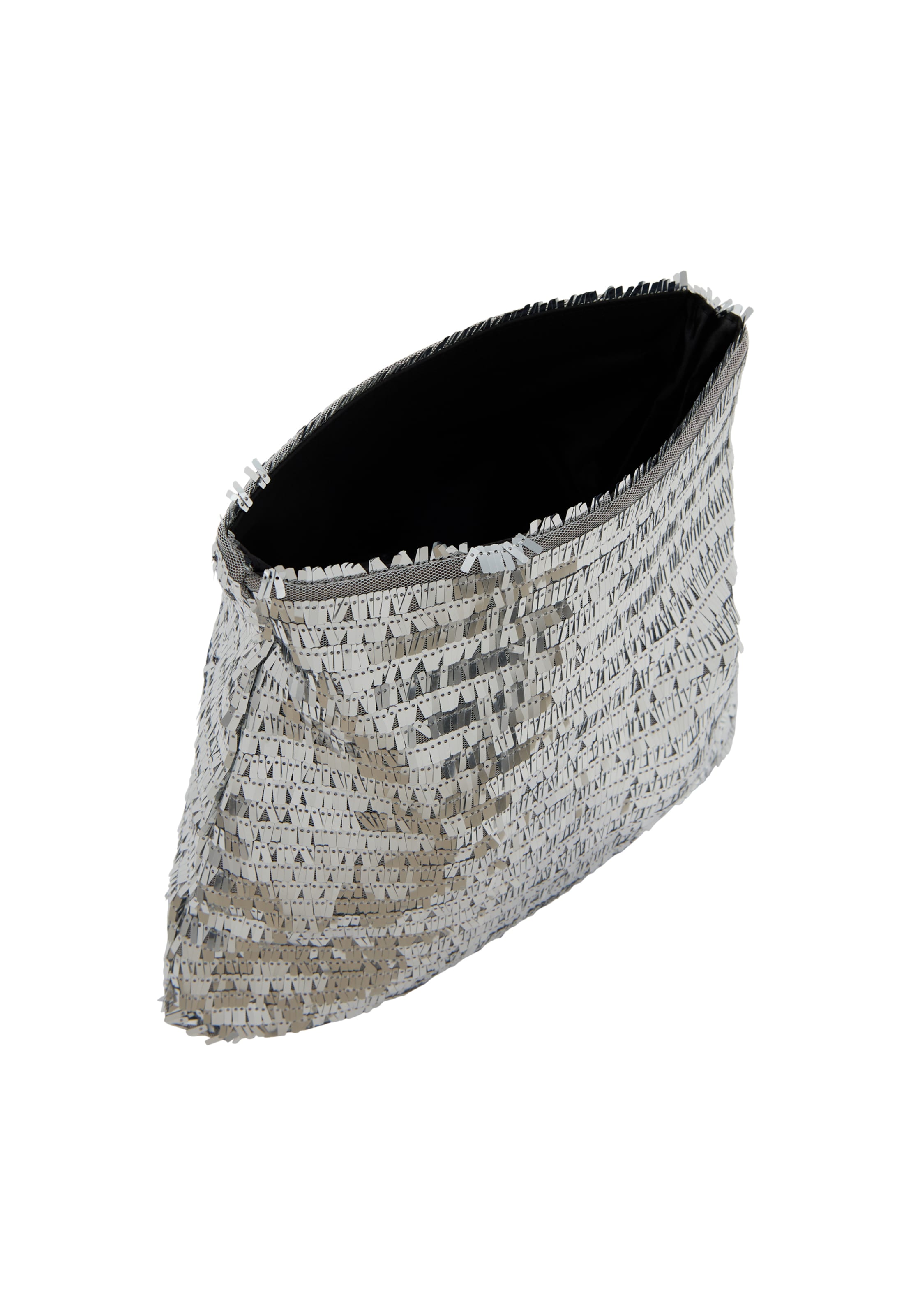 faina Clutch in Zilver