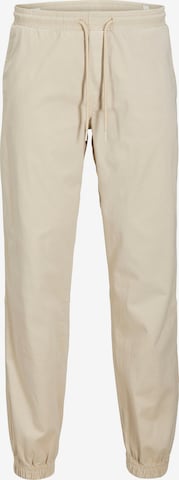 JACK & JONES Trousers 'JPSTKANE TROY' in Beige: front