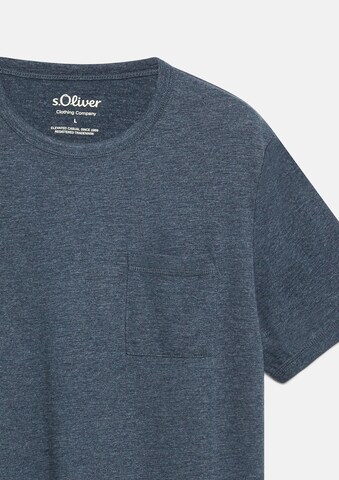 s.Oliver T-Shirt in Blau