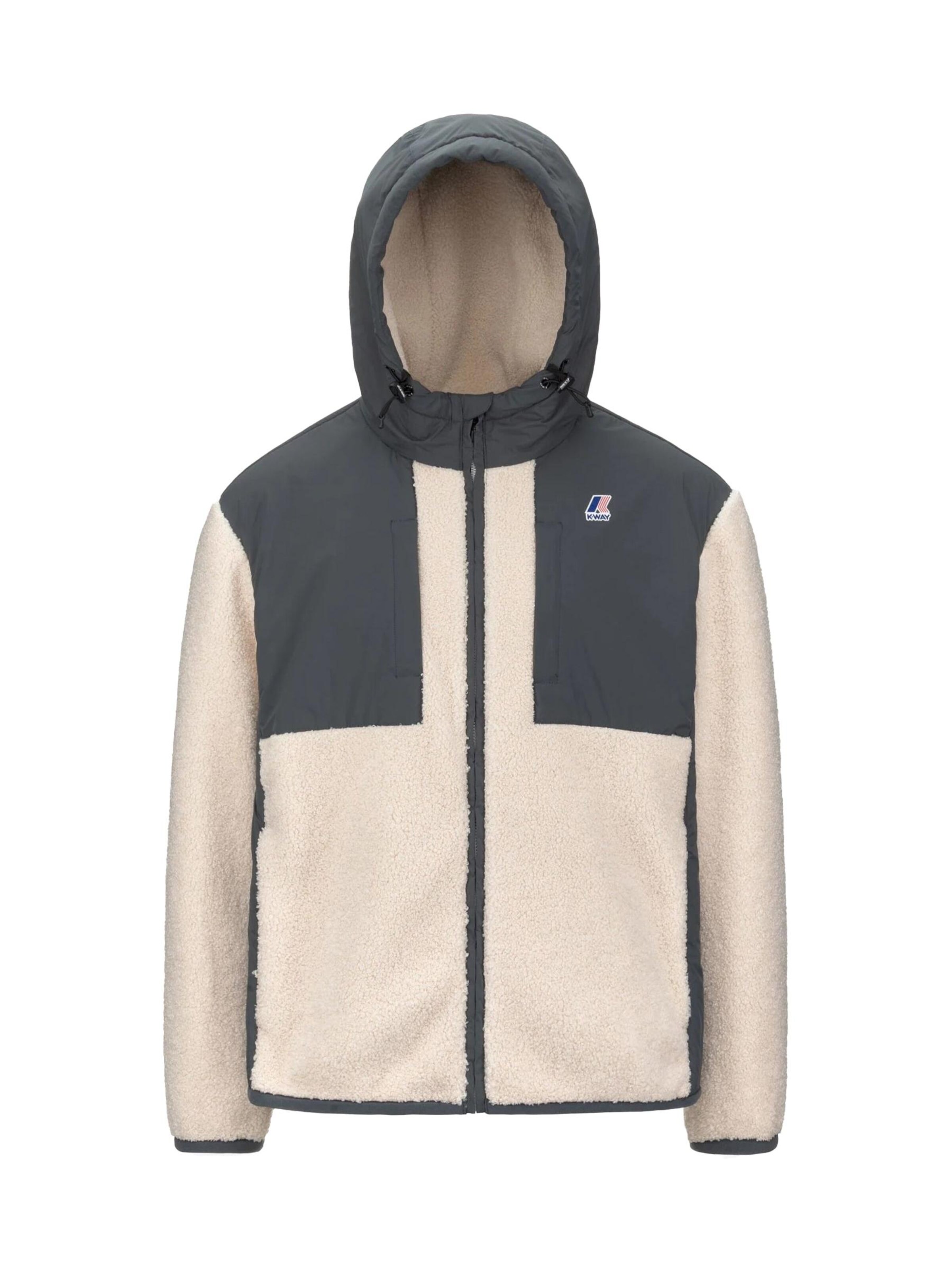 Giacca invernale 'SAMSON 4.0 ORSETTO - K5122SW' di K-Way in grigio: frontale