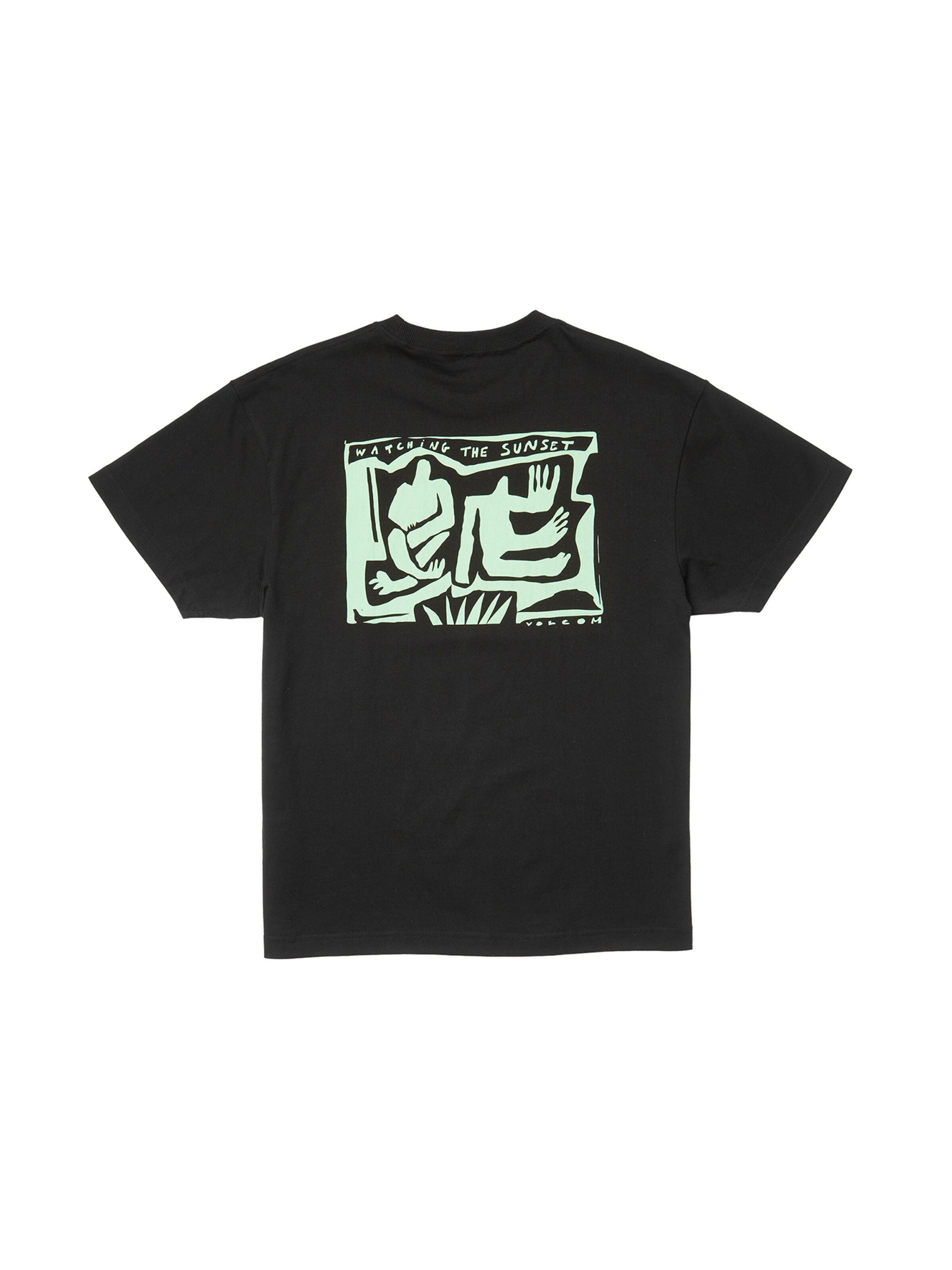 T-Shirt 'Flowatch' Volcom en noir