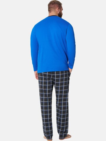 Jan Vanderstorm Long Pajamas ' Rolfheim ' in Blue
