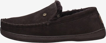 Mocassin 'Grizzly' Warmbat en marron : devant